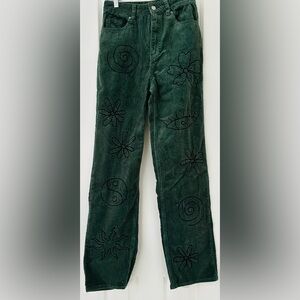 PACsun Green 90’s Boyfriend Corduroy pants